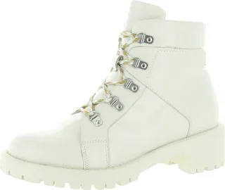 Molly Womens Leather Waterproof Combat & Lace-up Boots
