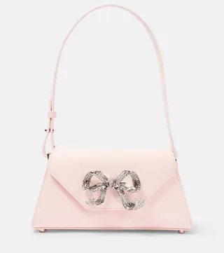 Bow Mini leather shoulder bag