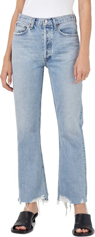 Chew Hem Relaxed Bootcut Jeans