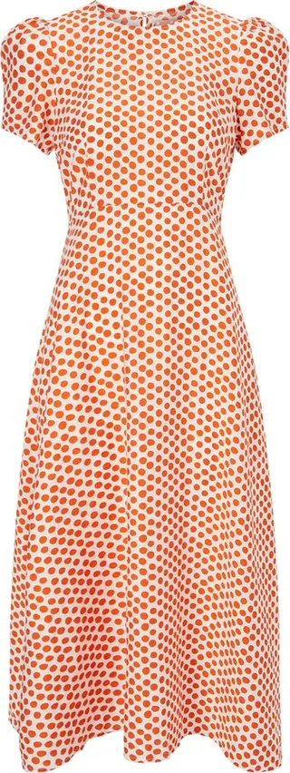 Traffic People - Not So Nuanced Whisper Dress In White