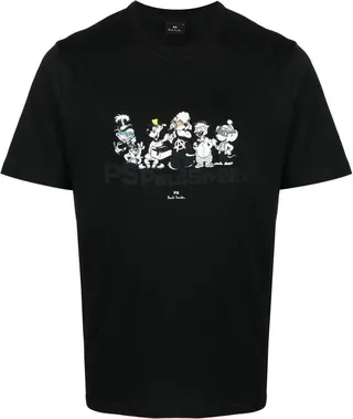 graphic-print short-sleeve T-shirt