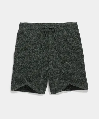 Wool Short in Smoked Moss