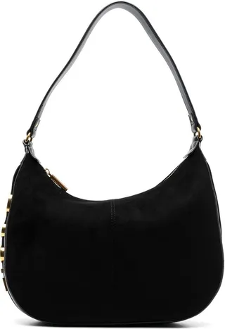 Medium Logo-Lettering Shoulder Bag