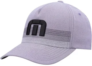 Men's TravisMathew Heathered Purple Country Cabin Snapback Hat