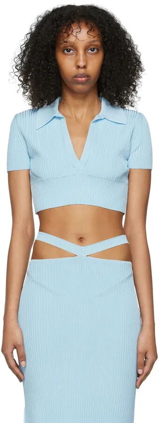 Anna October Blue Sicily Polo