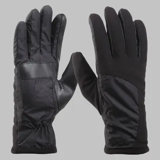 Isotoner Men's Tech Stretch Gloves - Black XL