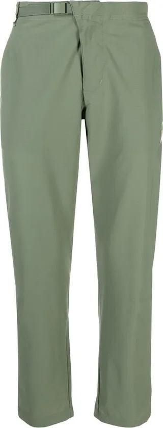Logo-Patch Cropped Trousers