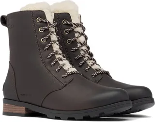 Sorel Emelie Short Lace Cozy Leather Boot
