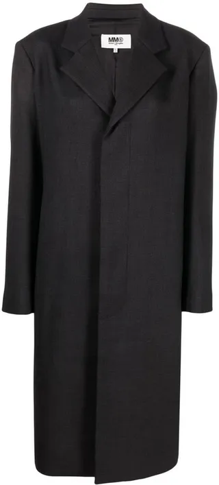 Single-Breasted Tailored Coat