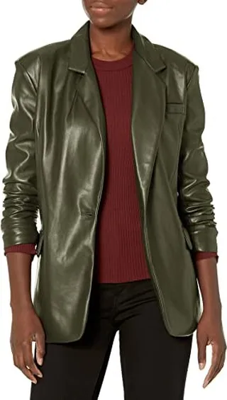 [BLANKNYC] womens Luxury Clothing Oversized Blazzer With Pockets