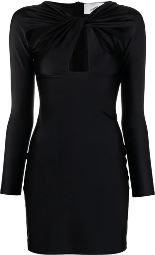 Twisted Cut-Out Minidress