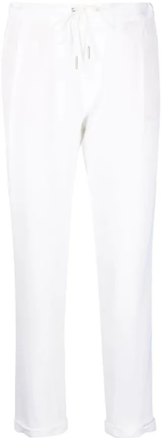 Drawstring-Waist Track Pants