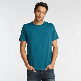 Nautica Mens Solid Crewneck T-Shirt