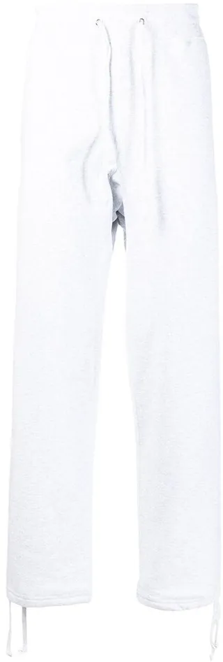Drawstring-Waist Cotton Track Trousers