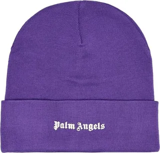 Classic logo wool blend beanie hat