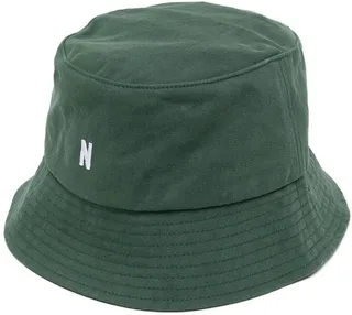 Monogram-Embroidered Bucket Hat