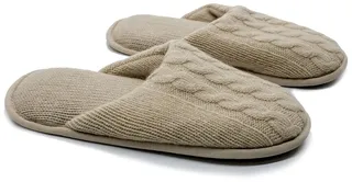 Portolano Ladies Slippers With Cables