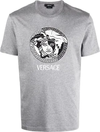 Medusa embroidered T-shirt