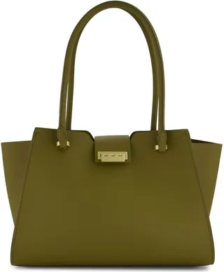 Eartha leather tote bag