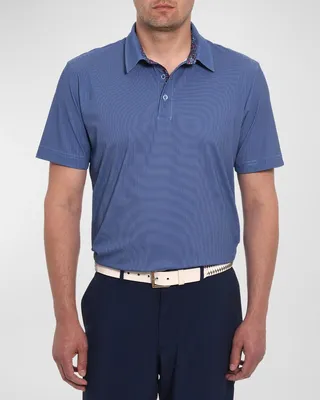 Men's Mini-Triangles Polo Shirt
