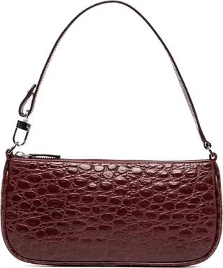 Dulce crocodile-effect mini bag
