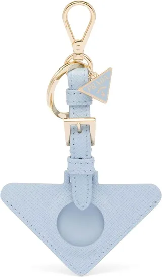 triangle-logo AirTag holder