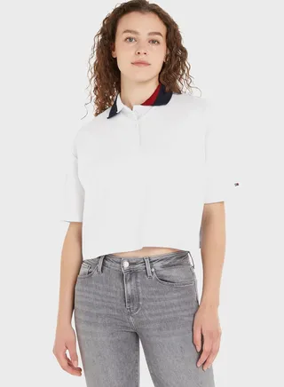 Polo Neck T-Shirt