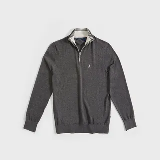 Big & Tall Navtech Quarter-Zip Sweater