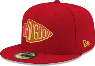 Men's Red Kansas City Chiefs Omaha Kingdom 59FIFTY Fitted Hat