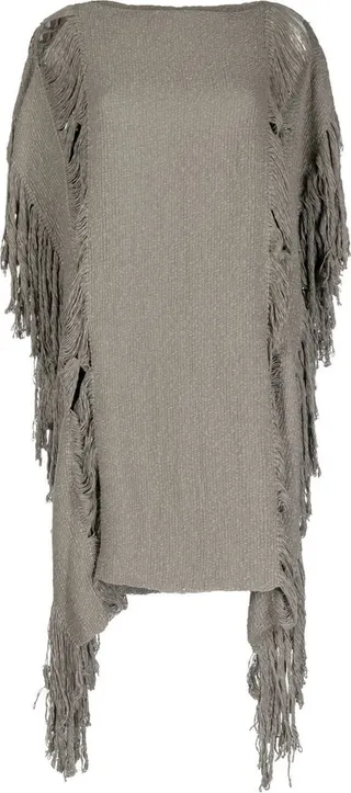 Lace Fringe-Detail Tunic