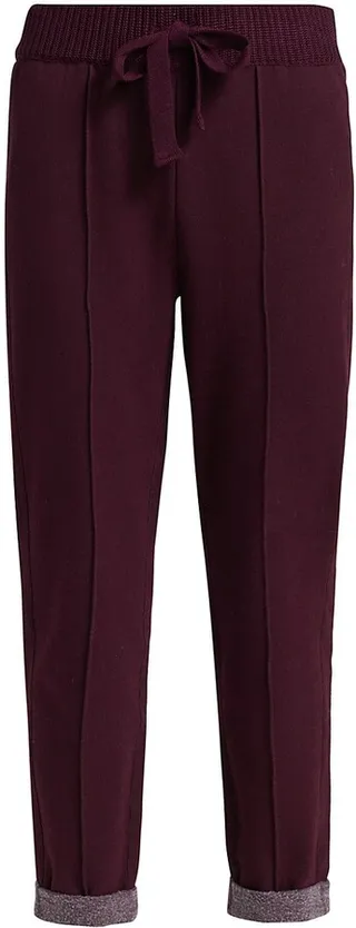 Shea Mixed Media Sweatpants