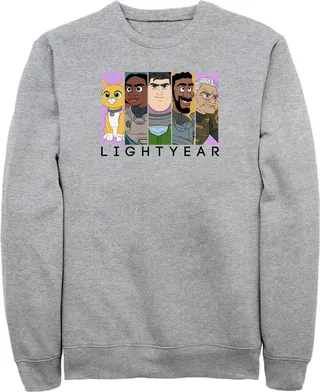 Men's Lightyear Group Panels Sweatshirt - Athletic Heather - Large