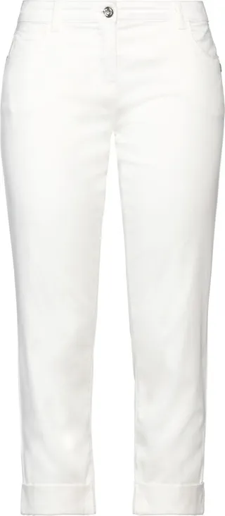 Cropped Pants White