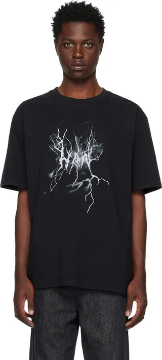Han Kjobenhavn Black Artwork T-Shirt