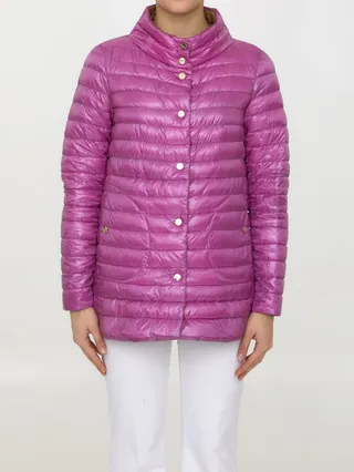 Reversible Nylon Down Jacket
