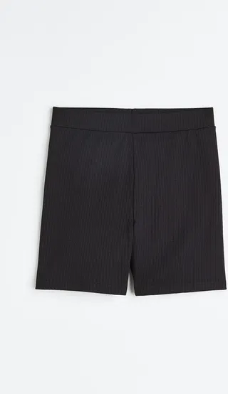 Ribbed Bike Shorts