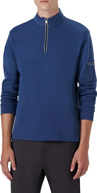 Knit Quarter Zip Pullover