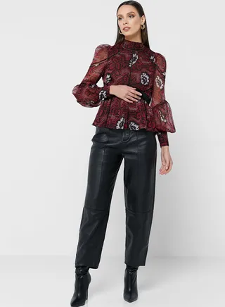 Pocket Detail Pants