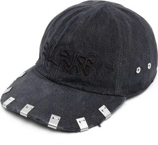 Embroidered-Logo Cap