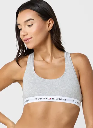 Logo Band Bra