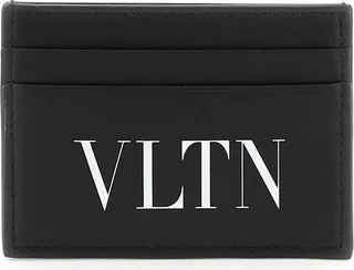 Valentino VLTN Logo Printed Cardholder