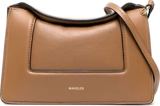 Logo-Detail Leather Tote Bag