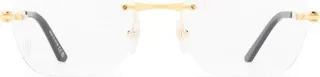 Cartier Rectangle Frame Glasses