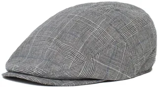 Glen Plaid Driving Cap