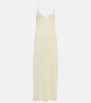 Cashmere midi dress
