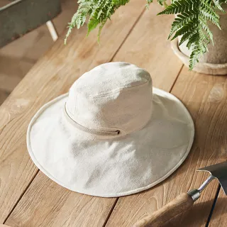 Floppy Brim Cotton Sun Hat