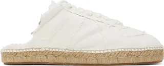 Maison Margiela White Replica Espadrilles
