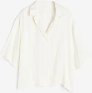 Boxy Viscose Blouse