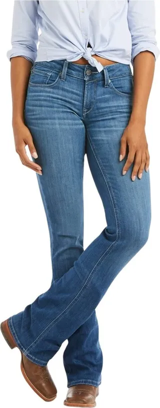 ARIAT Women's R.E.A.L. Mid Rise Patricia Boot Cut Jean