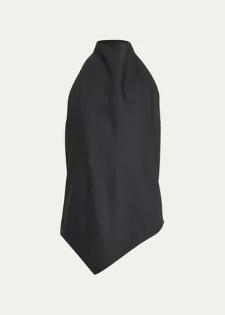 Bence Open-Back Handkerchief Top
